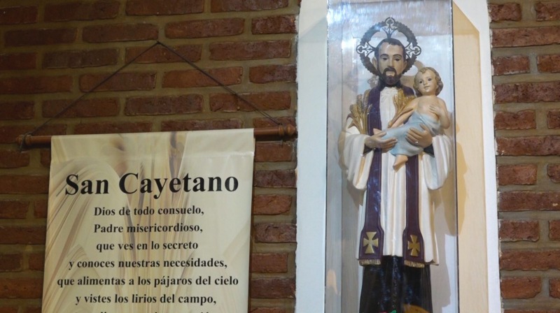 Este domingo 7 se celebra a San Cayetano